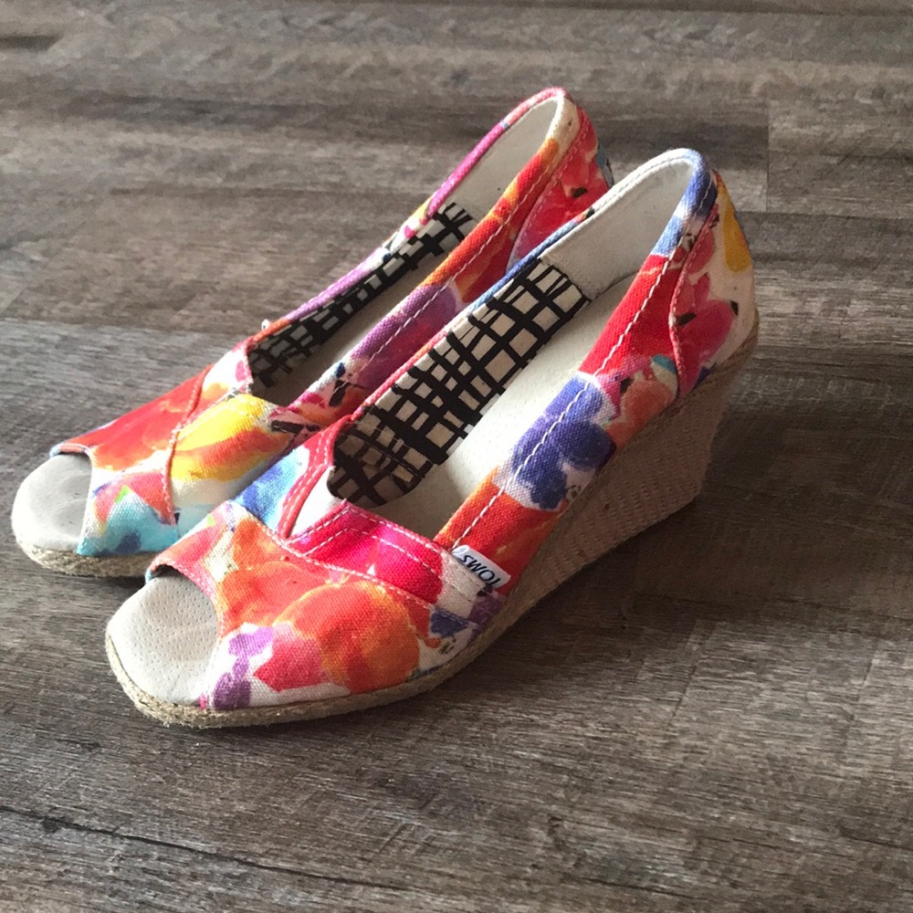 Toms wedged summer Sandal